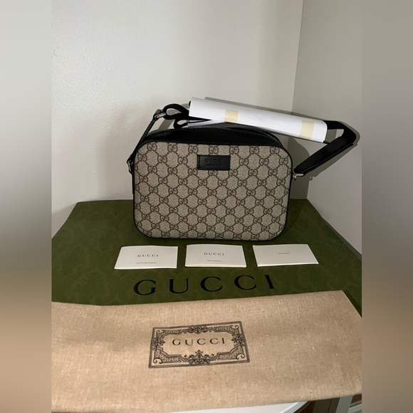 Gucci Camera Shoulder Supreme Bag GG Coated Canvas - Picture 8 of 10